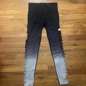 Ombré PINK cut out leggings